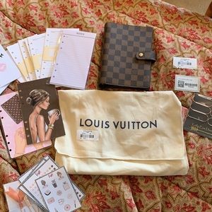 Louis Vuitton Agenda MM Damier Ebene NEW